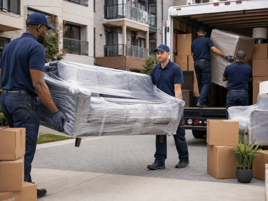 People moving Furniture in Al Butina