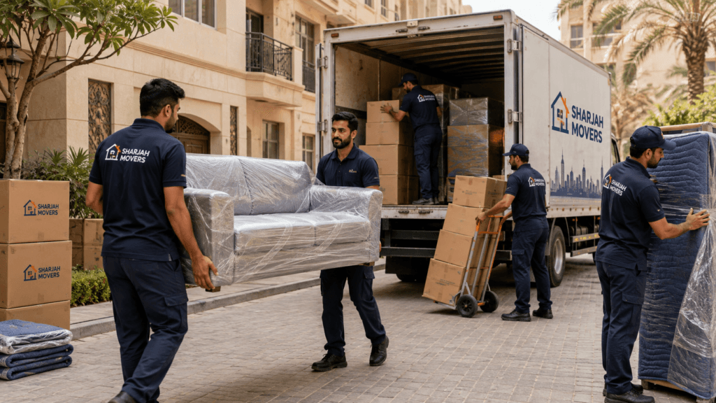 People moving Furniture in Al Gharb