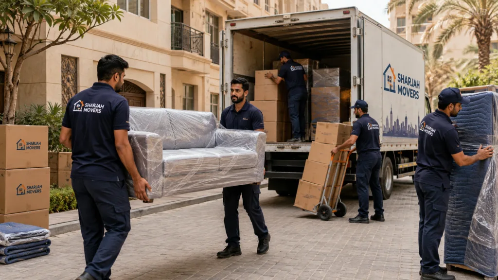 People moving Furniture in Al Gharb
