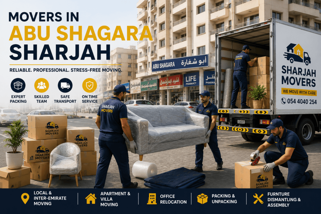 Movers in Abu Shagara Sharjah