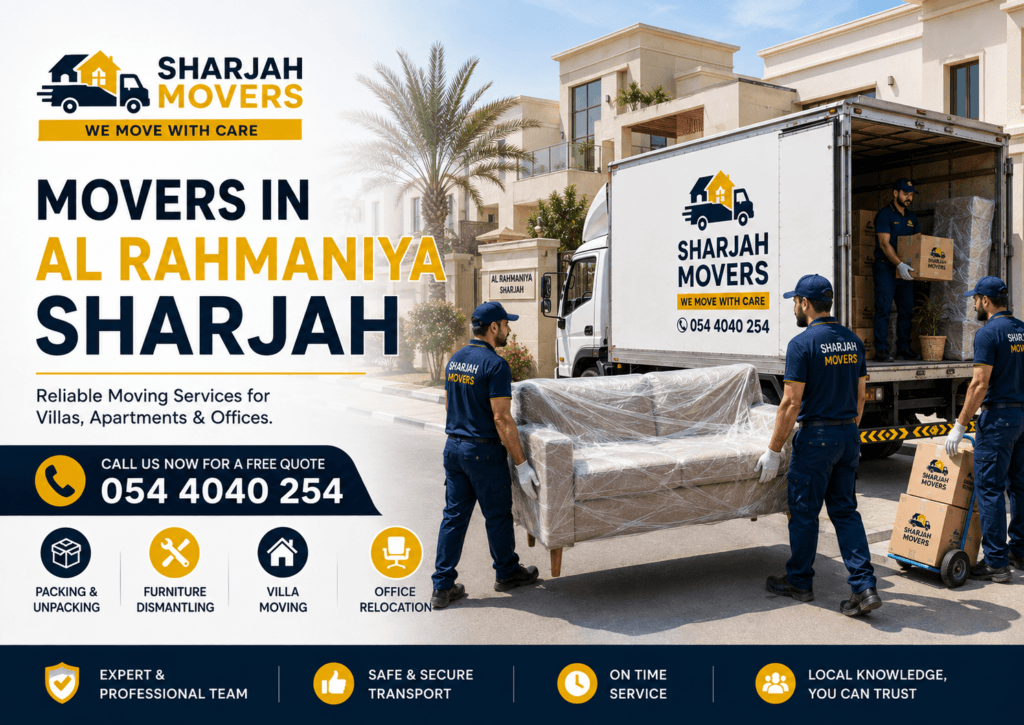 Movers in Al Rahmaniya Sharjah