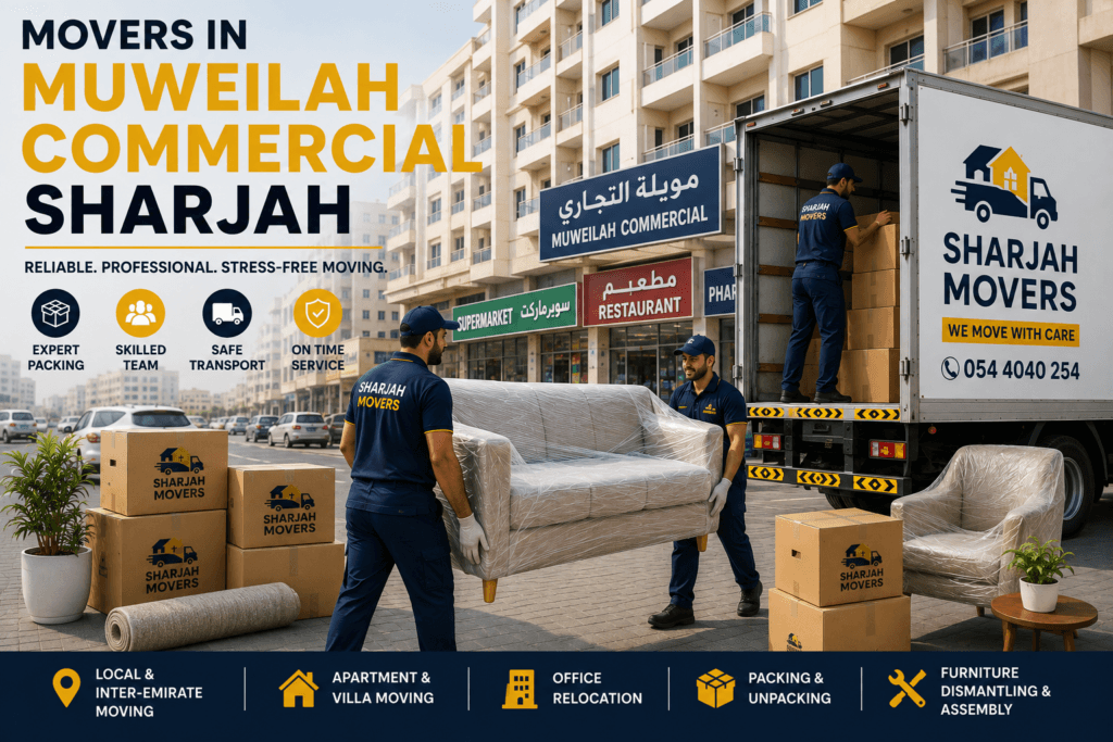 Movers in Muweilah Commercial Sharjah